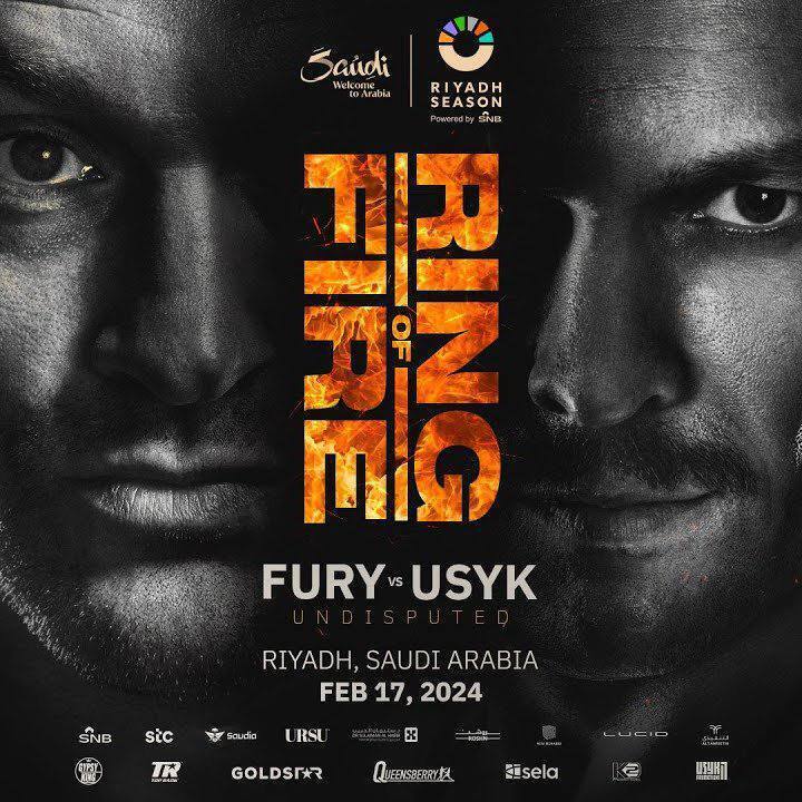 Usyk and Fury will fight in Riyadh