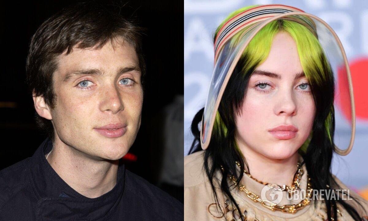 Cillian Murphy at 27 and Billy Eilish at 17