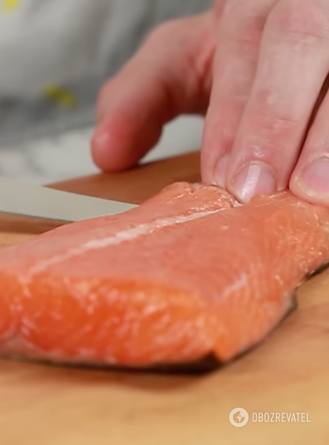 Fresh salmon