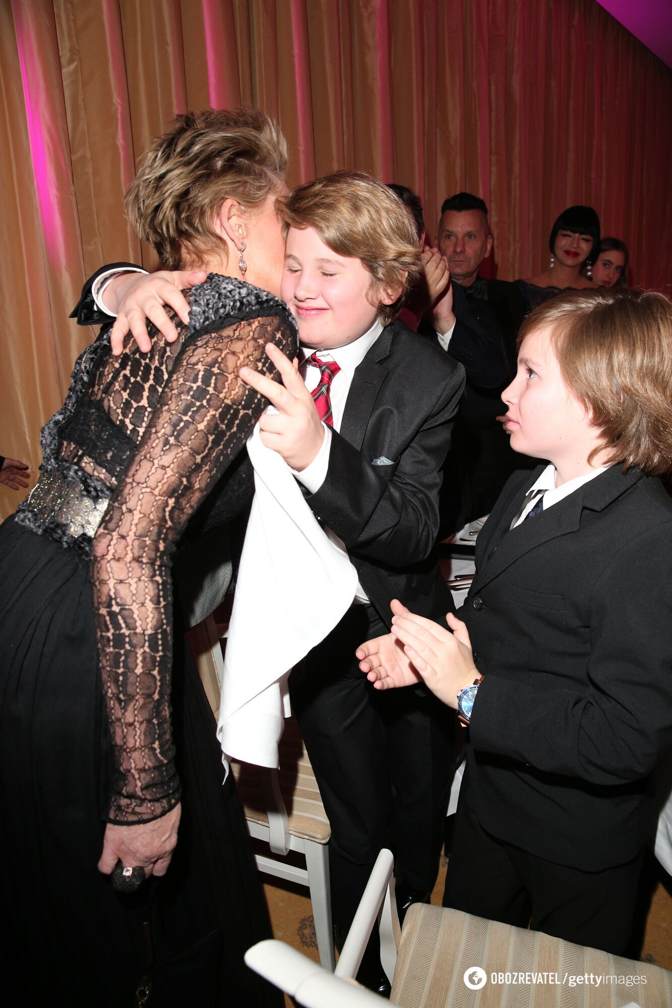 Sharon Stone showed her younger sons, whom she adopted more than 16 years ago, in rare photos: the actress hid them from fans for a long time