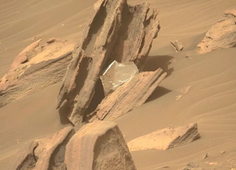 Object from Earth found on Mars