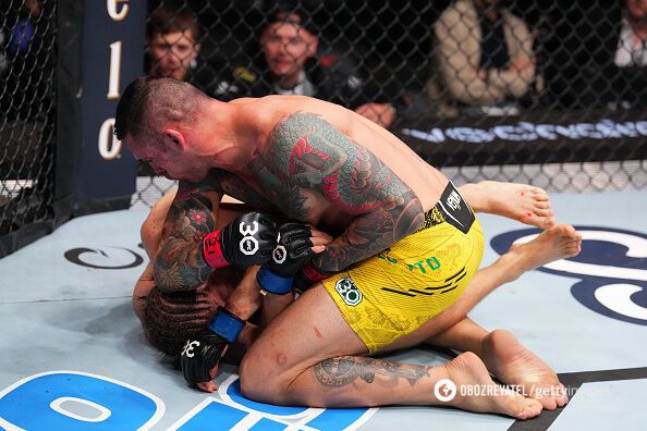 Ukrainian UFC fighter knocked his opponent down hard but lost by knockout. Video