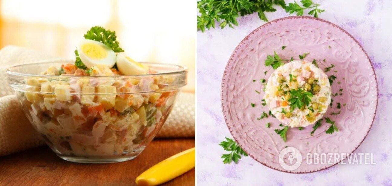 How to cook a delicious Olivier salad