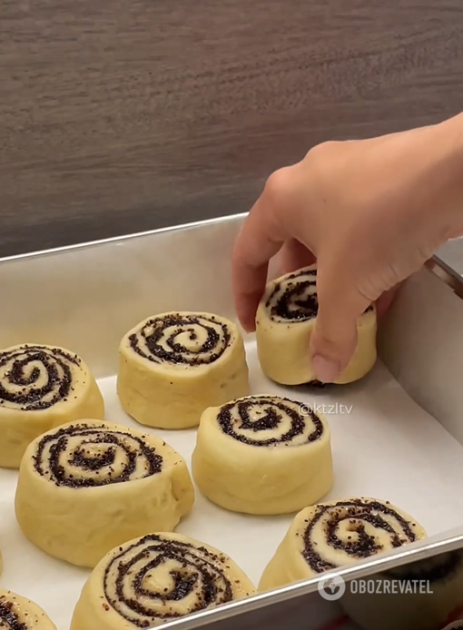 Ukrainian cinnamon rolls: how to make lush poppy seed buns for Christmas
