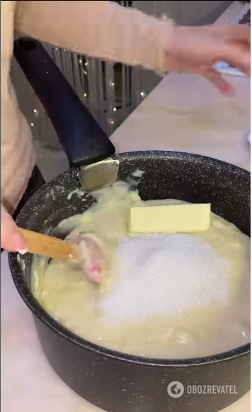 How to make custard cream without a mixer: no lumps will form