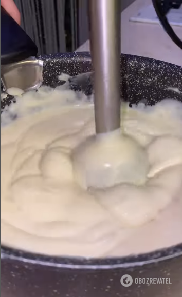How to make custard cream without a mixer: no lumps will form
