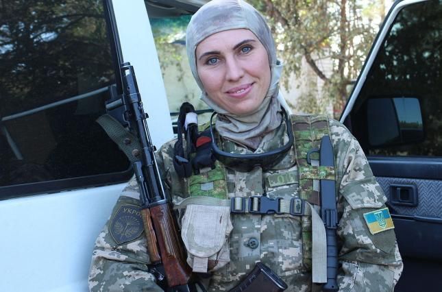 Amina Okuyeva, Ukrainian doctor, military and civil society activist, participant of the Euromaidan and ATO