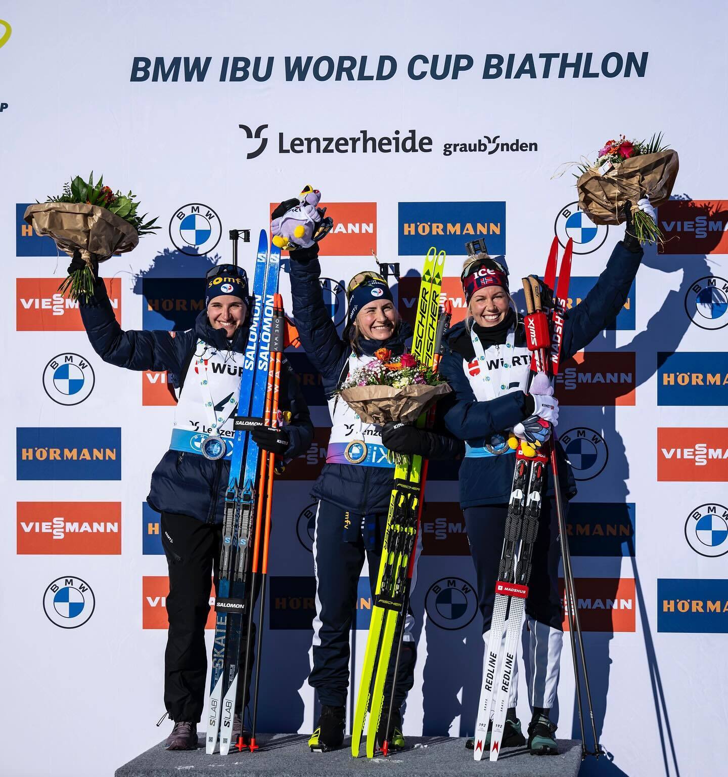 A saleswoman from Norway sensationally won a medal at the Biathlon World Cup. Photo 