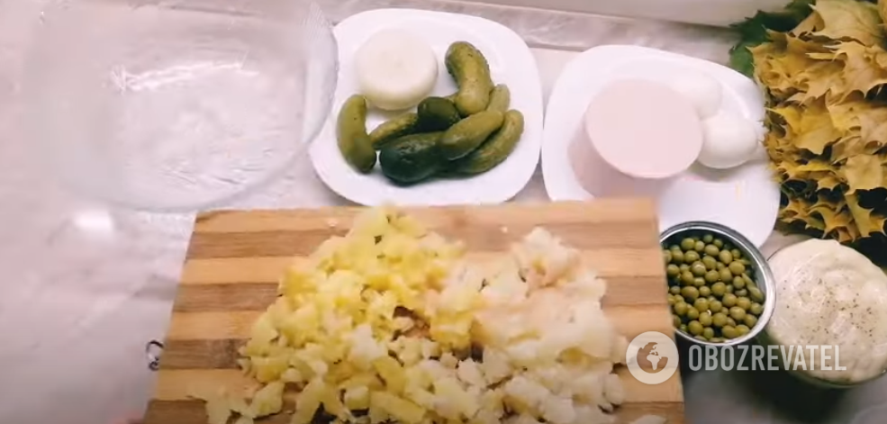 The most delicious ''Olivier'' for New Year with homemade mayonnaise: step-by-step recipe