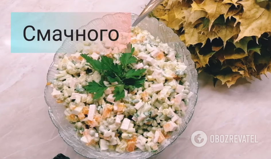 The most delicious ''Olivier'' for New Year with homemade mayonnaise: step-by-step recipe