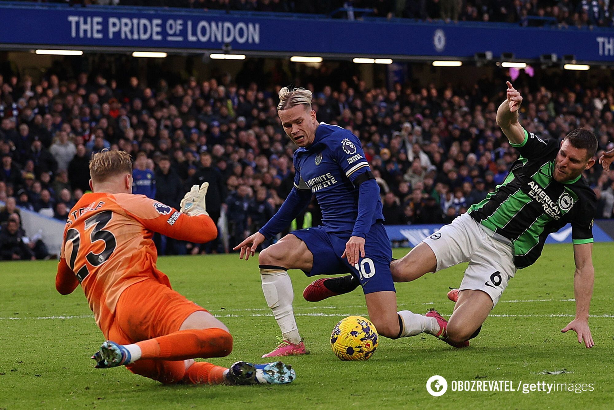 Mudryk wszedł do wyjściowego składu i wywalczył rzut karny w wygranym przez Chelsea meczu