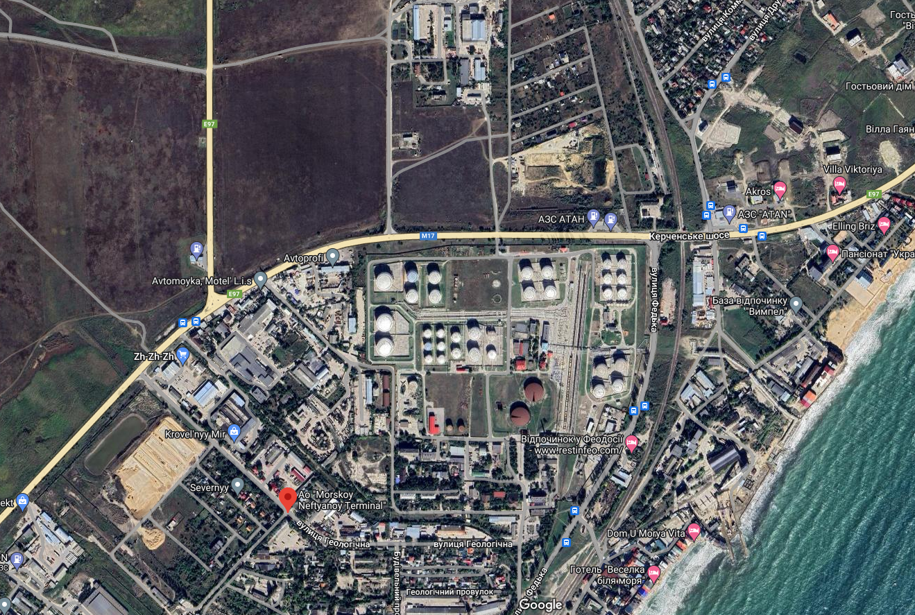 Two drones attacked an oil depot: new details of explosions in occupied Feodosia