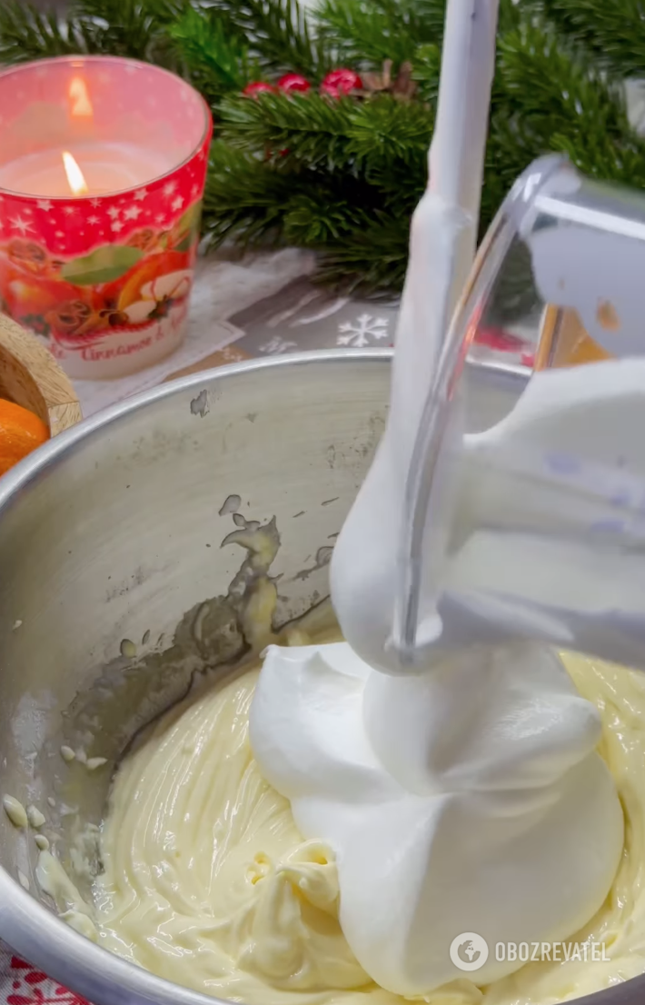 Preparing cream