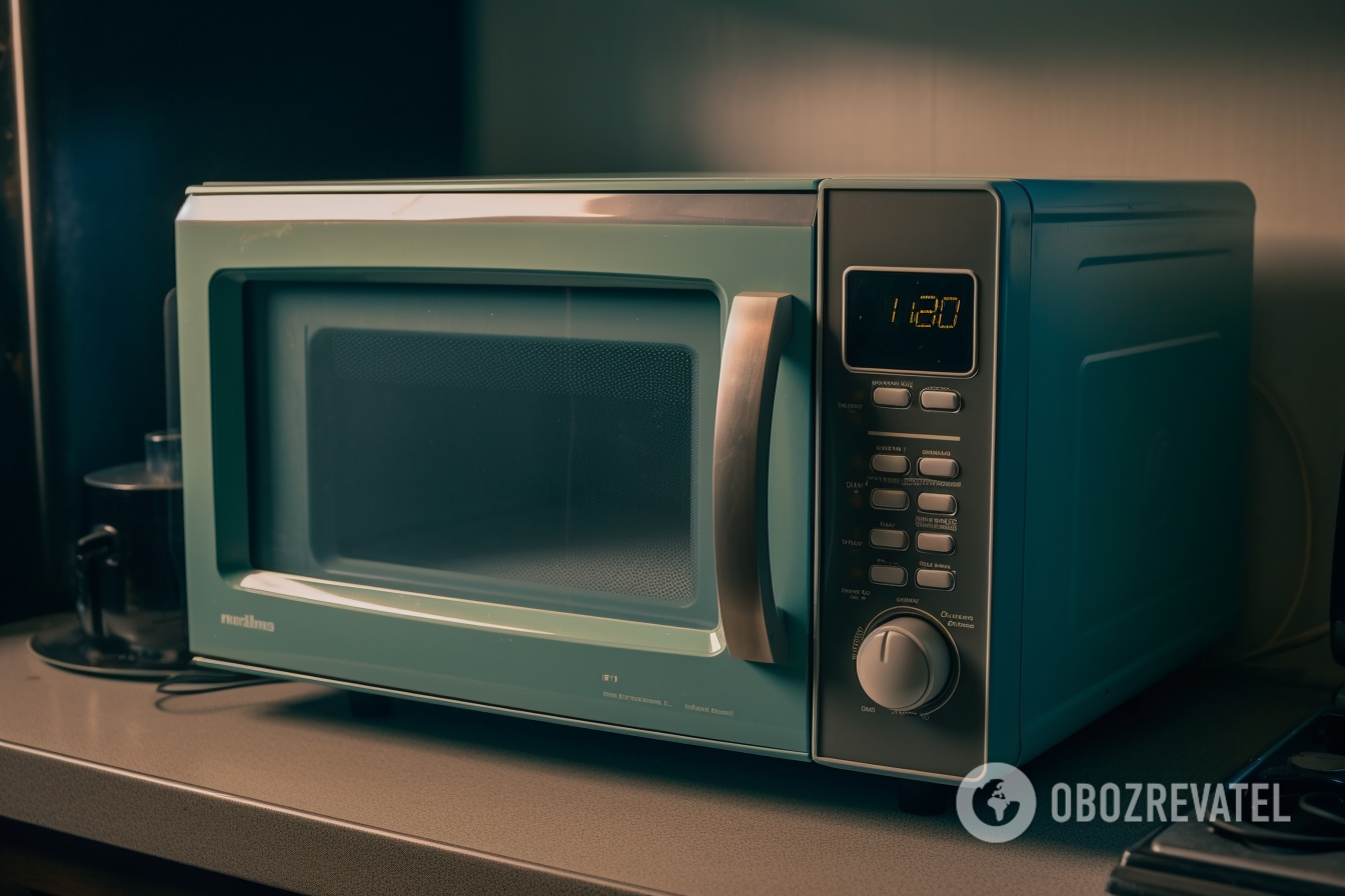 Where not to put the microwave: it will quickly break down