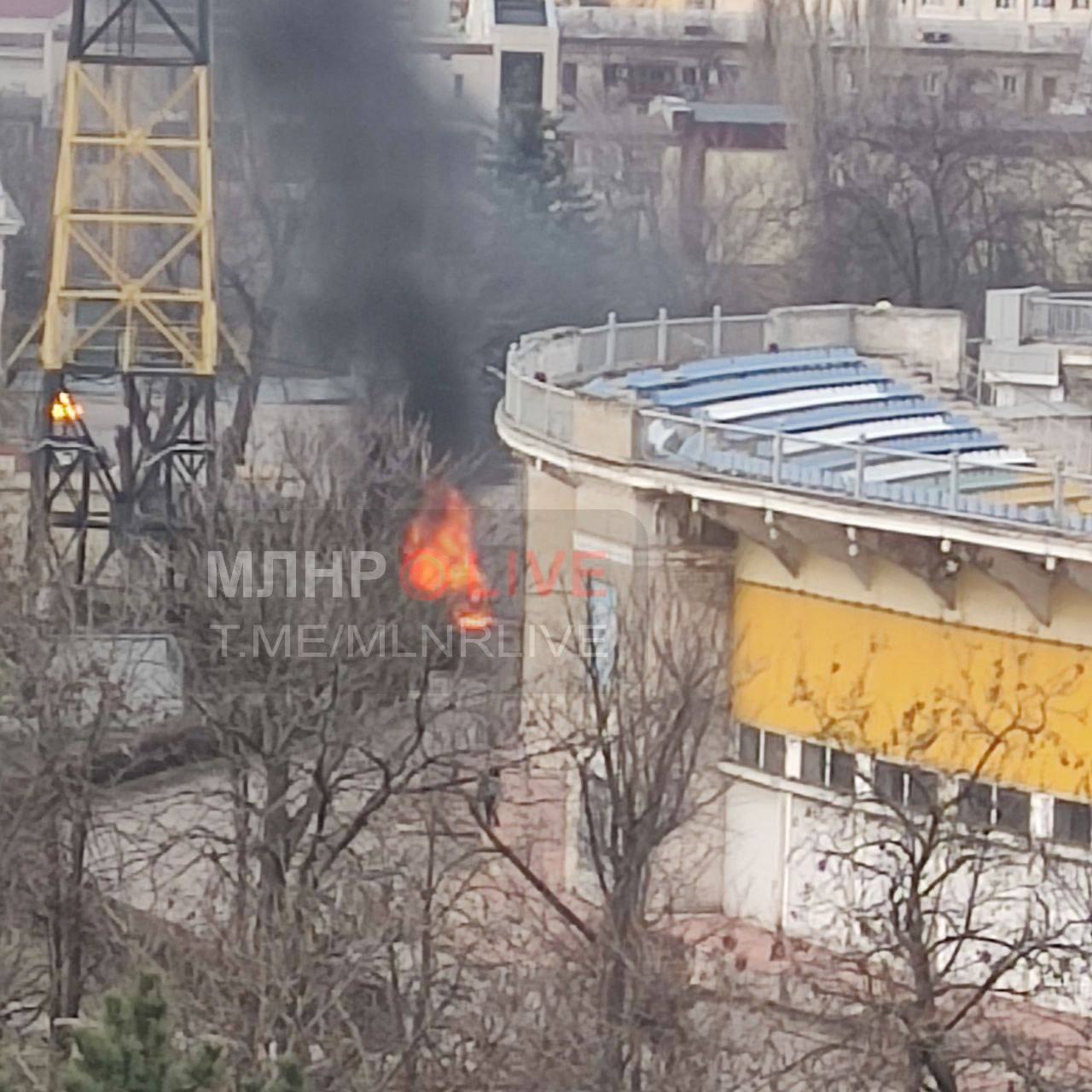In the occupied Luhansk, the car of the 'Luhansk People's Republic deputy' was blown up: an assassination attempt on him had been made before. Photos and videos