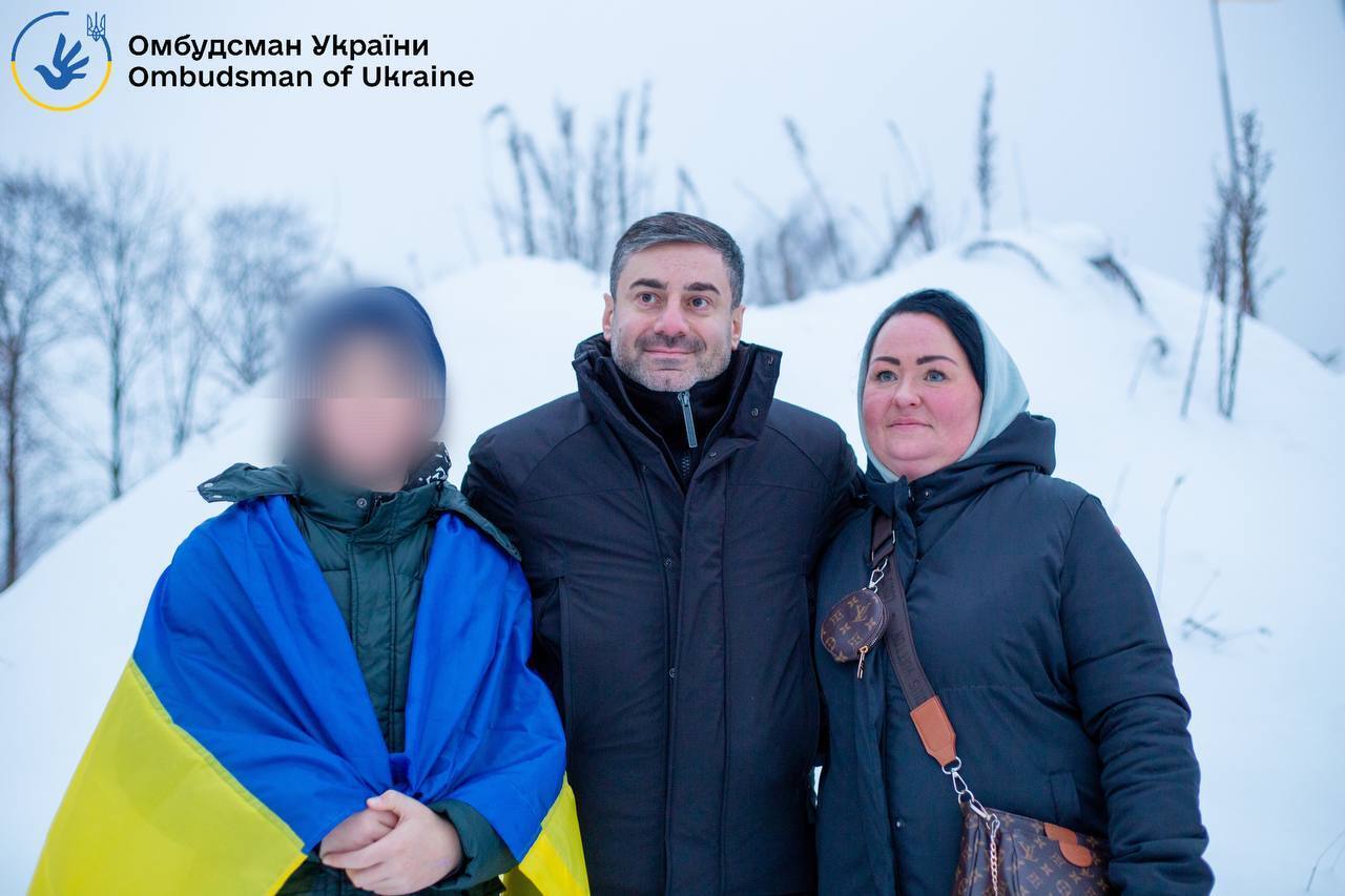 Ukraine has returned eight more children kidnapped by occupiers. Photo