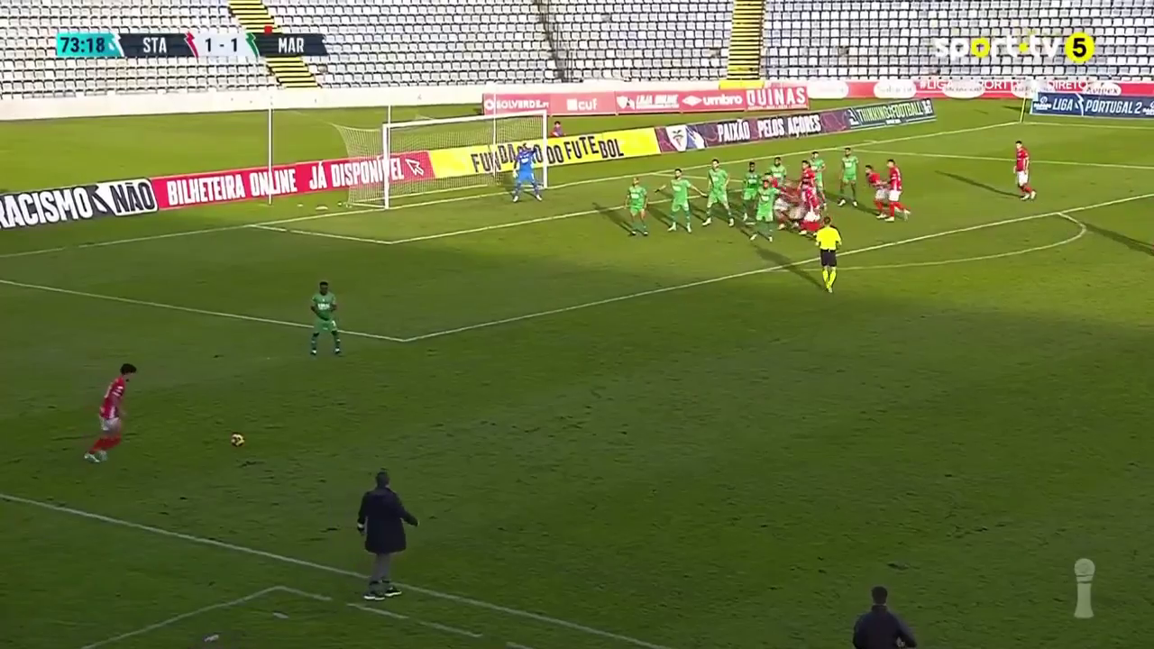 Goalkeeper misses ''the most ridiculous goal of the decade'' in the Portuguese championship. Video