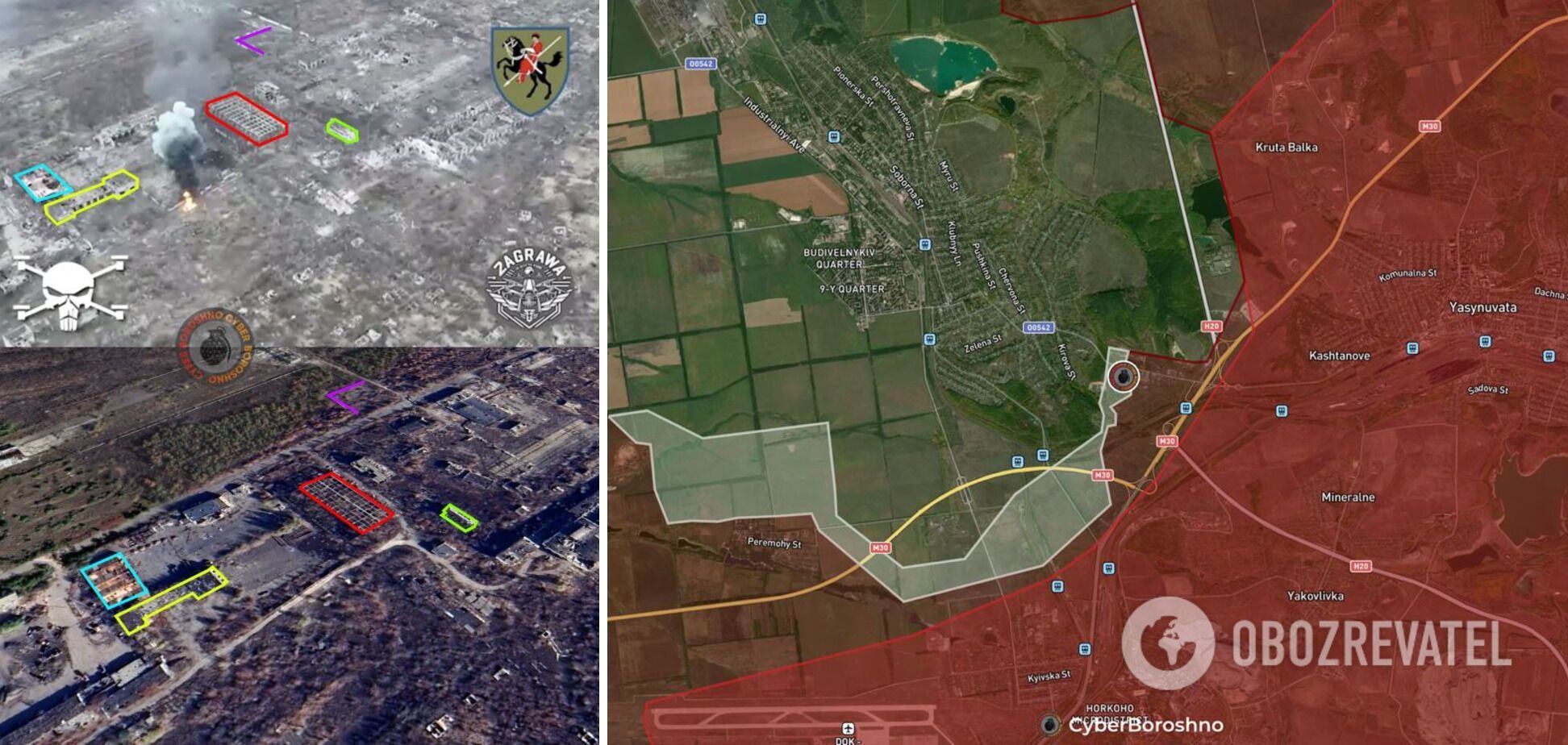 Occupants advance in industrial area near Avdiivka, Ukrainian Armed Forces storm left bank - ISW