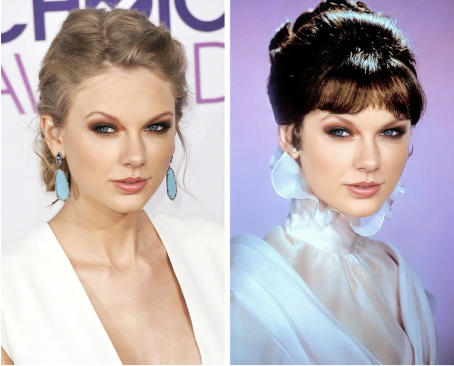 What Taylor Swift, Harry Styles, Margot Robbie and other stars would look like if they were twentieth-century icons. Photos