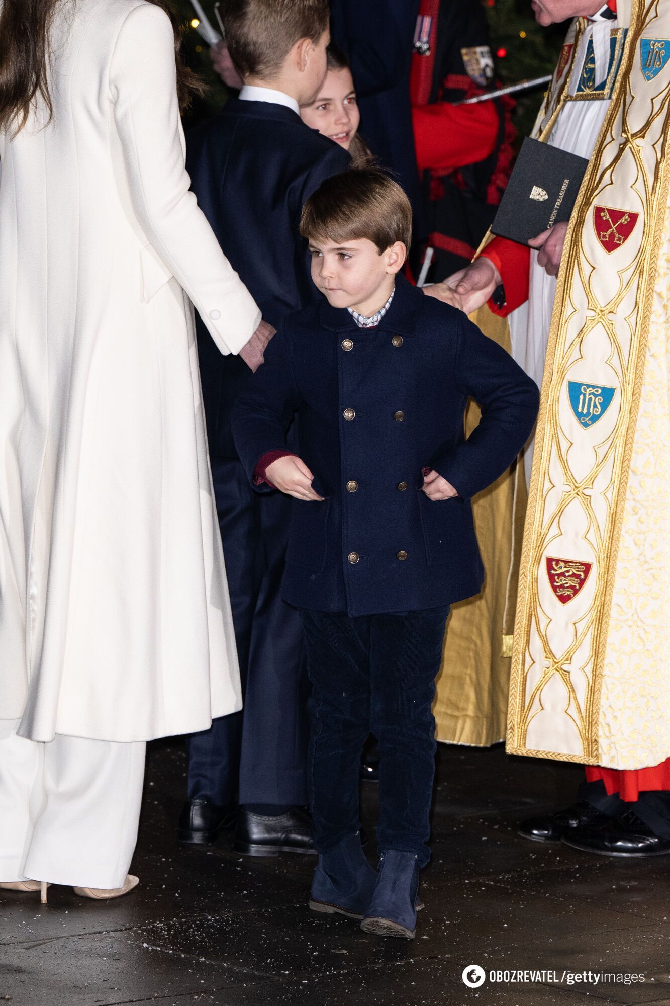  5 years old Prince Louis annoyed Kate Middleton with his antics during a church service: what he did