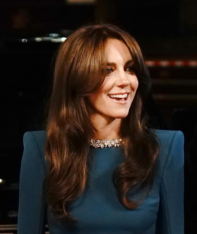 Kate Middleton revealed the most fashionable hairstyle and hair color of 2024