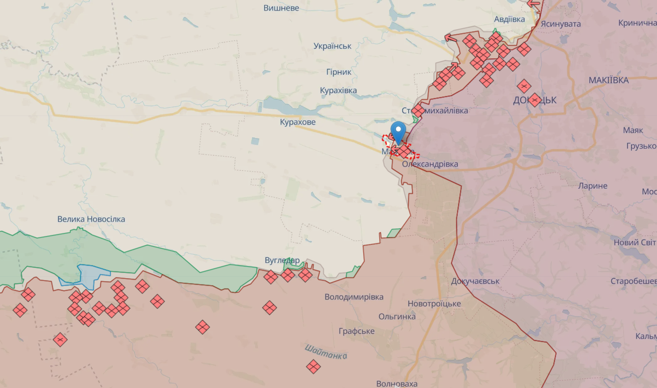 Ukrainian Defense Forces continue assault operations south of Bakhmut and hold defense of Avdiivka - General Staff