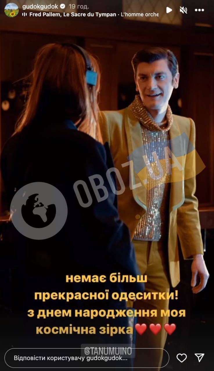 Rosyjski komik Gudkow, z dwuznacznym stanowiskiem, nagle przemówił po ukraińsku i pogratulował ''pięknej Odessance''