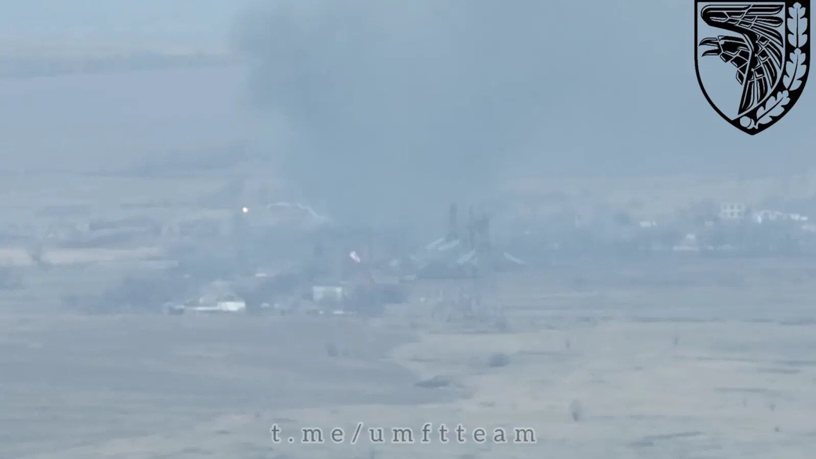 Ukrainian military shot down enemy Su-24 near Bakhmut. Video.