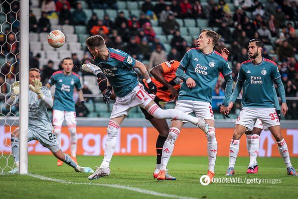 ''Feyenoord - Shakhtar: live streaming of the Europa League round of 16 match. LIVE