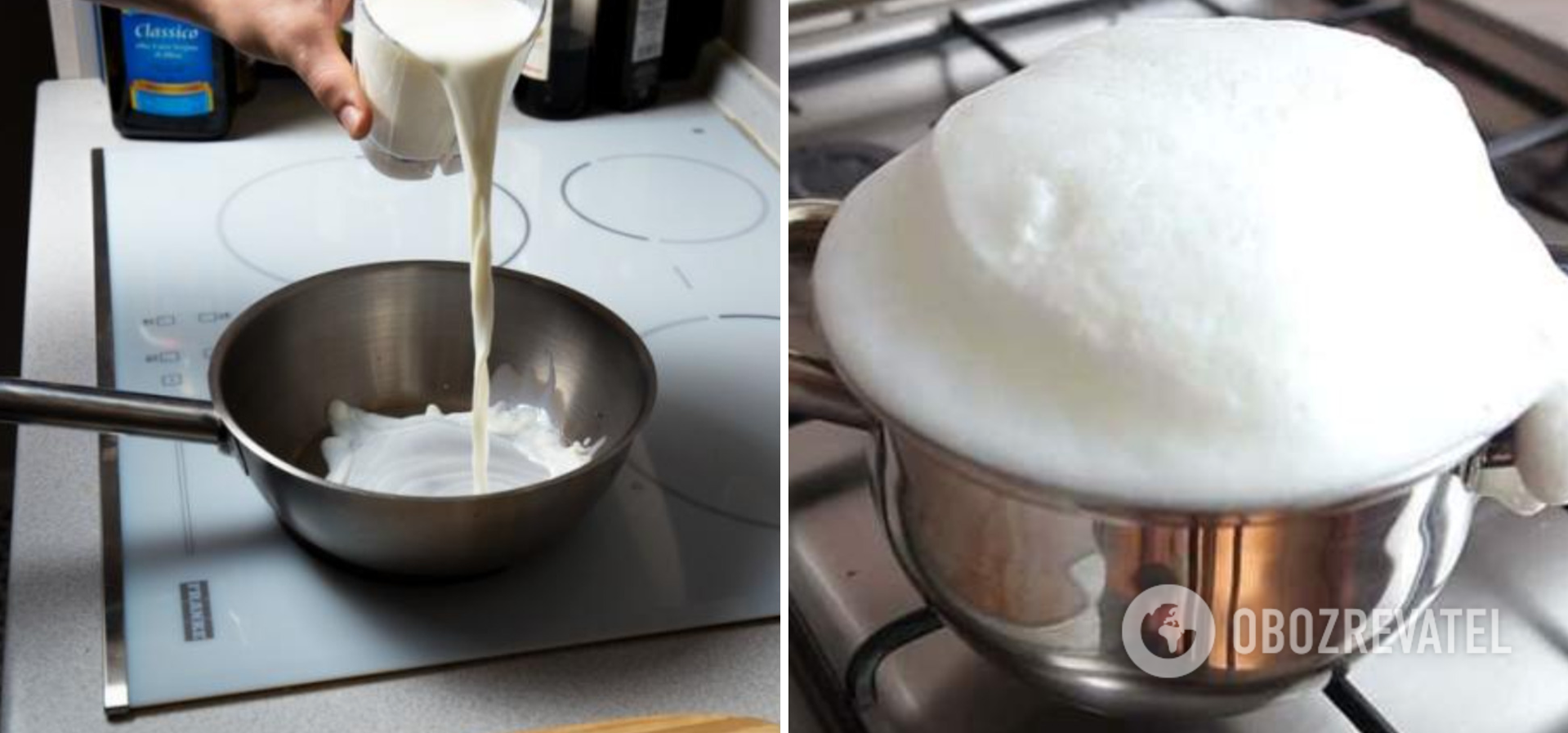 How to boil milk so it doesn't run