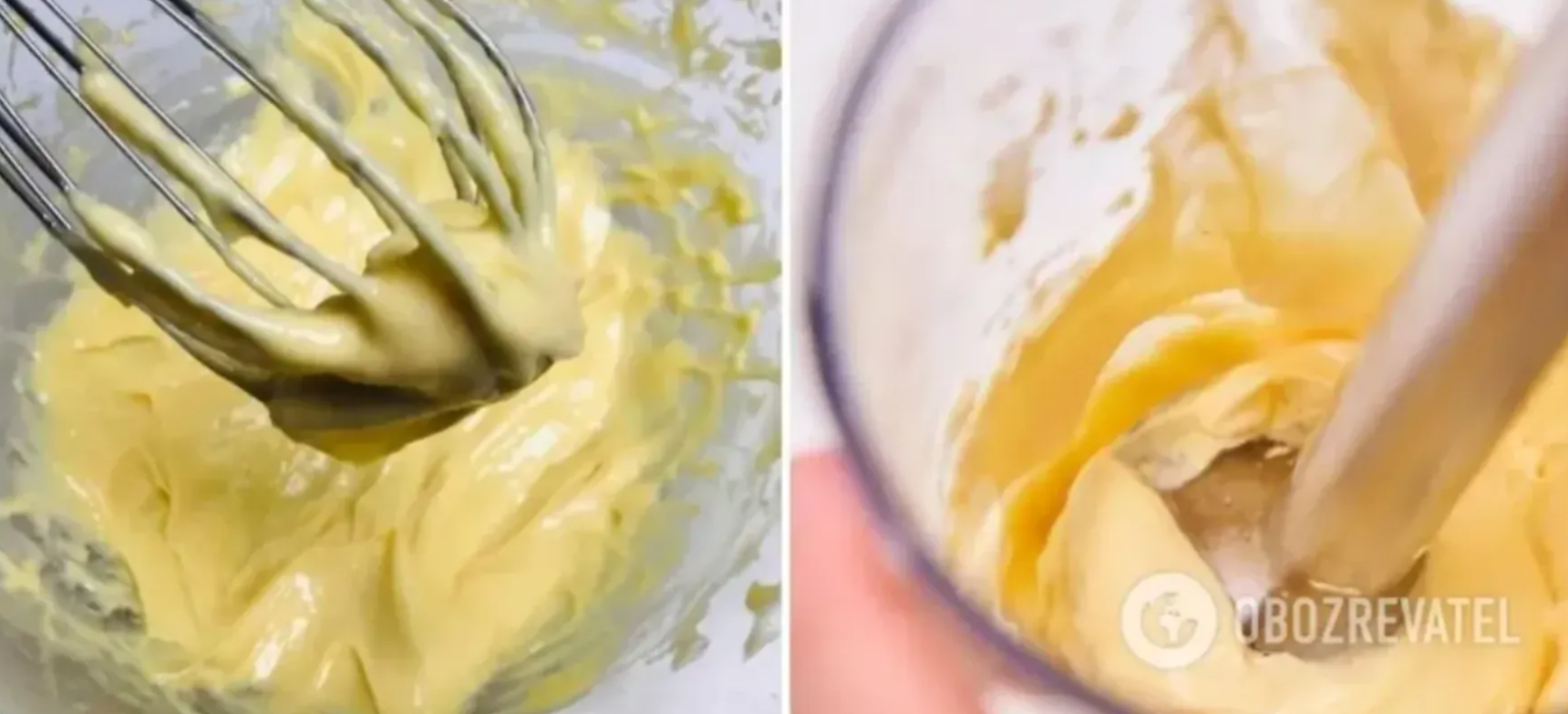 Homemade mayonnaise in 5 minutes