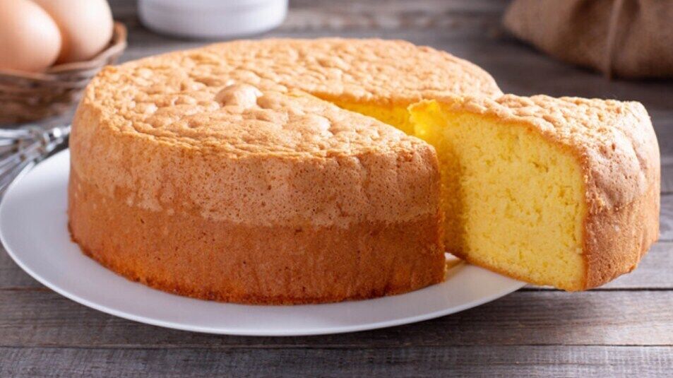 Lush sponge cake