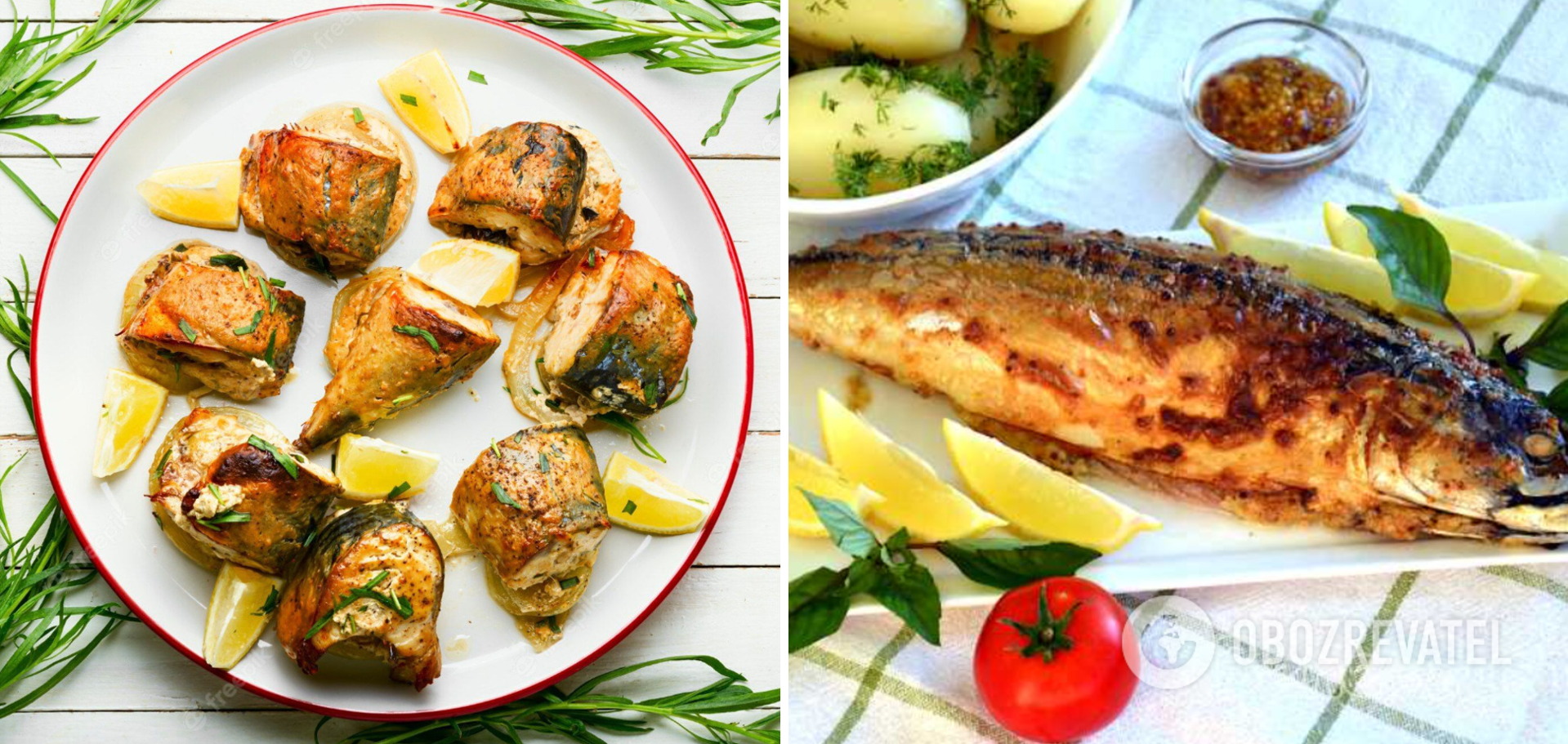 What marinade is good to bake mackerel in the oven