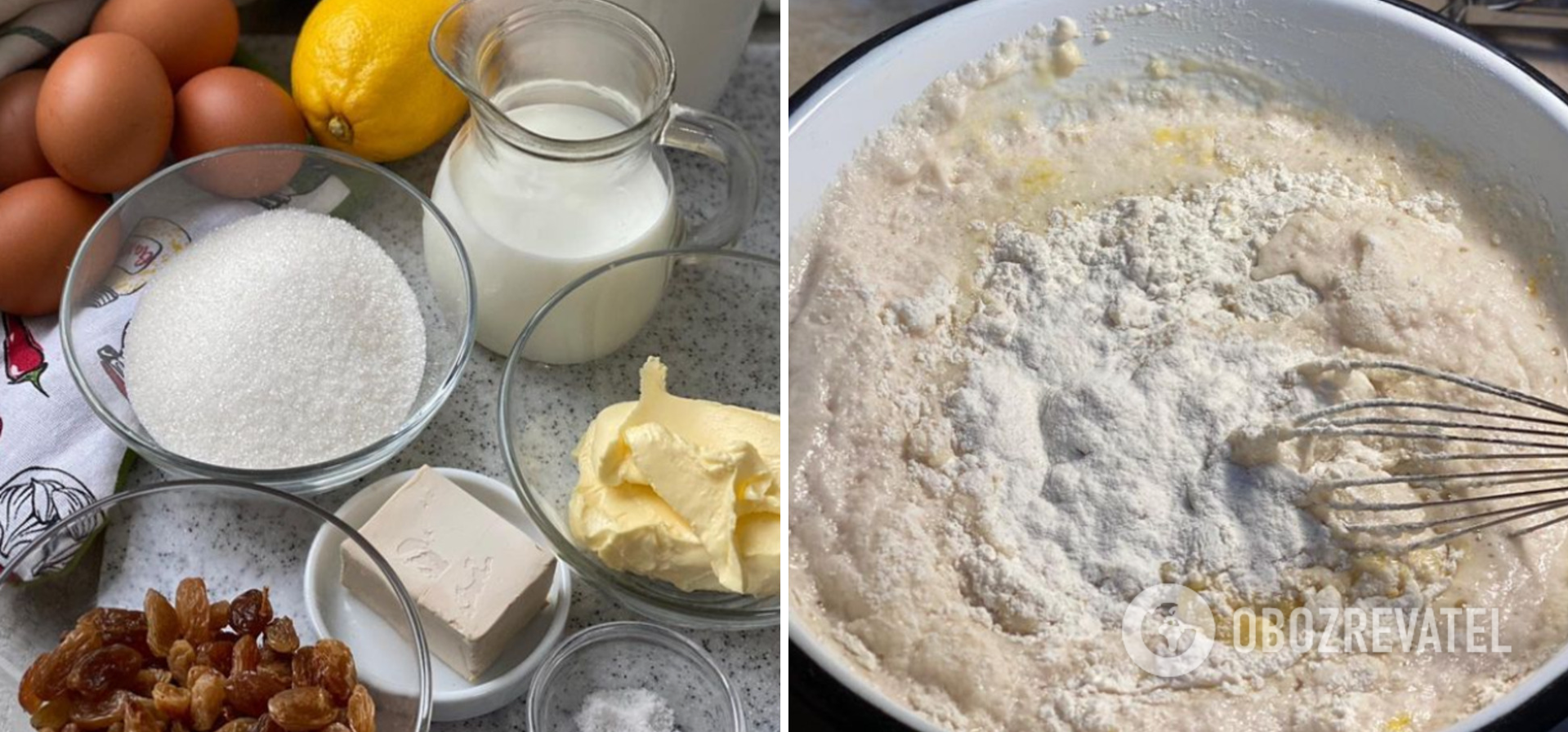 Preparation of sourdough and dough