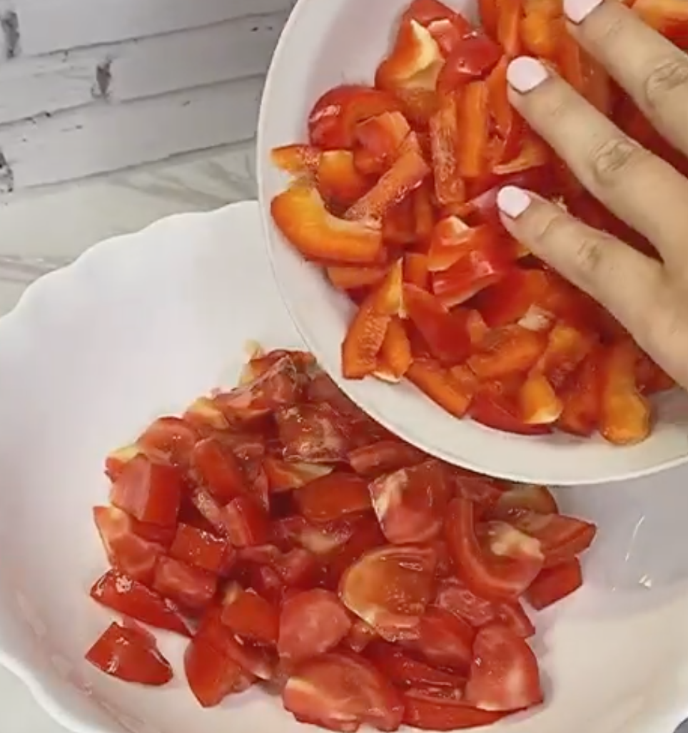 Tomatoes for the salad