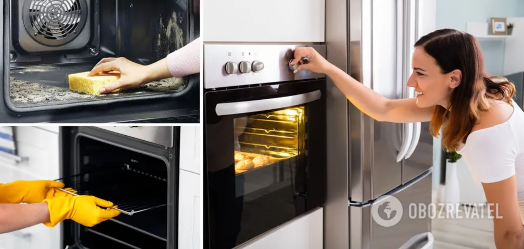 How to clean the oven quickly and effectively