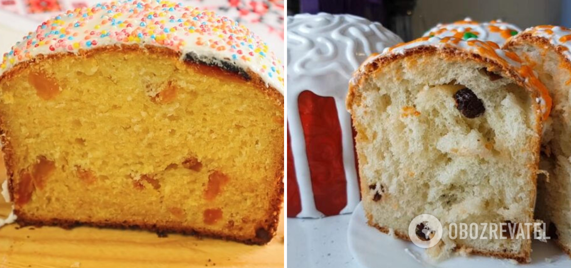 Easter cake without yeast