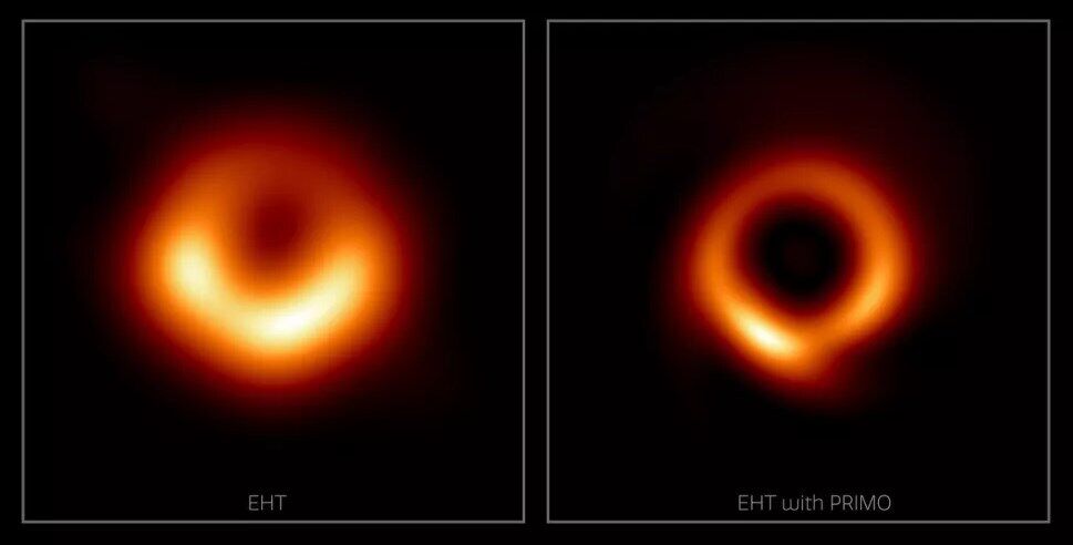 M87 EHT PRIMO black hole