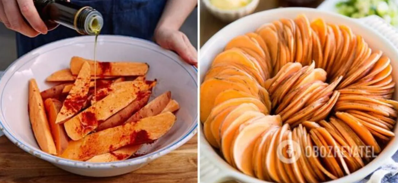 How to cook sweet potatoes in a delicious way