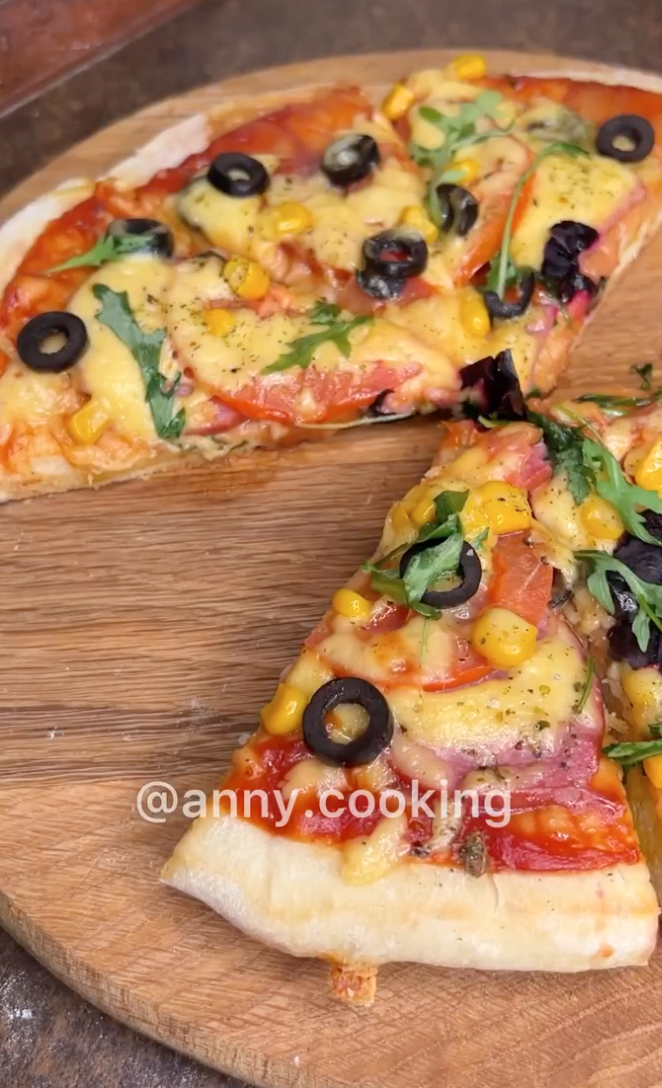 Ready-made pizza