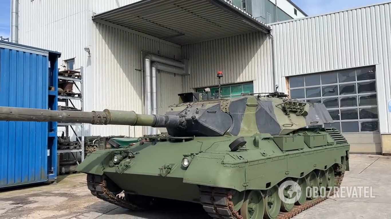 Leopard 1A5 tank.