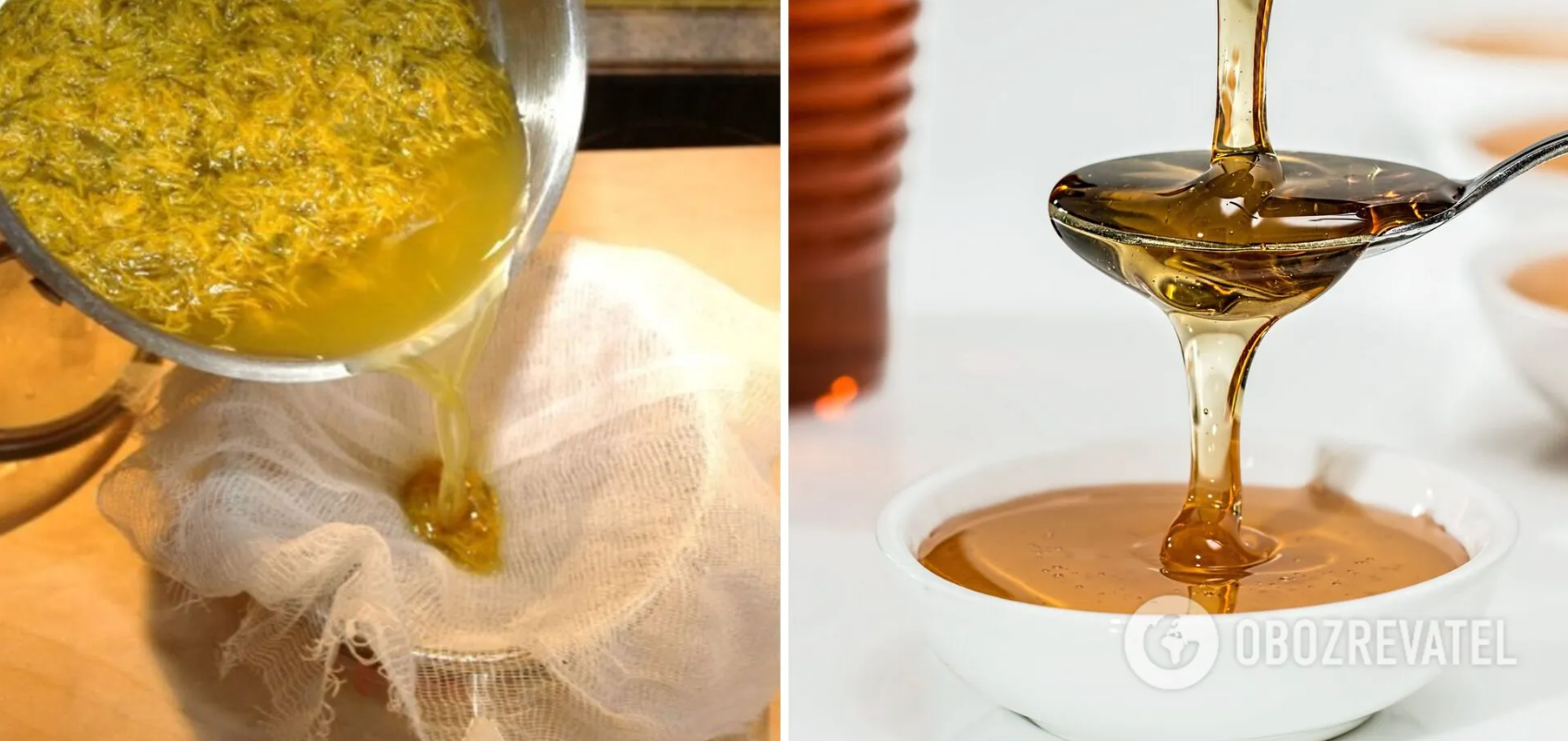 How to close dandelion honey properly