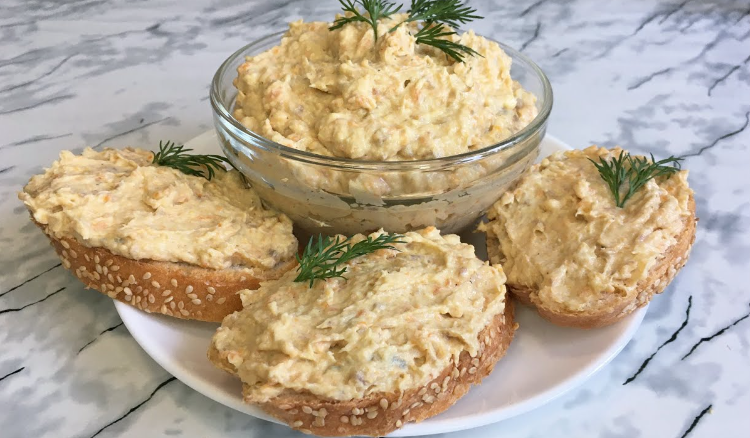 Cheese and egg spread