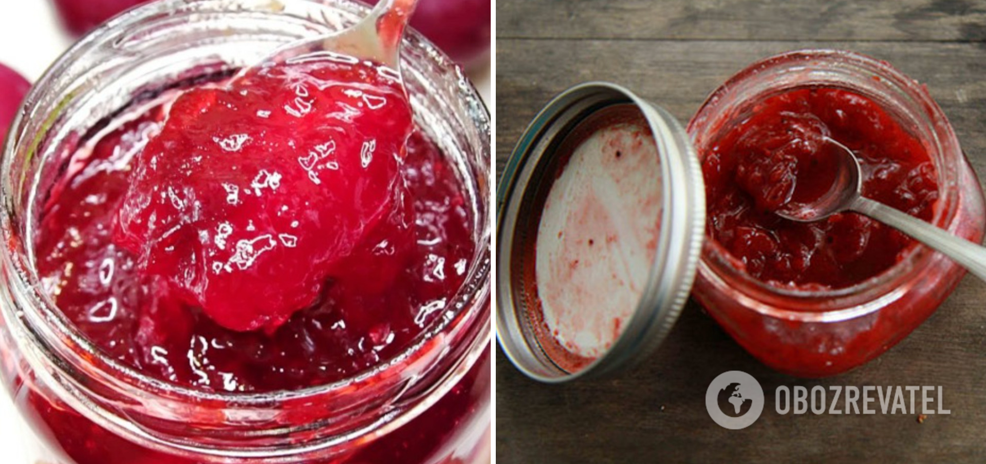 Why does jam go stale in a jar