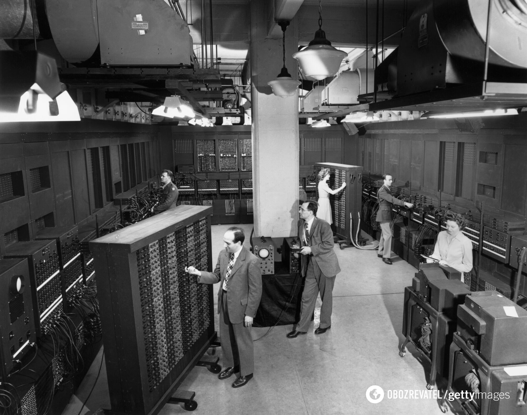 ENIAC weighed about 50 tonnes.