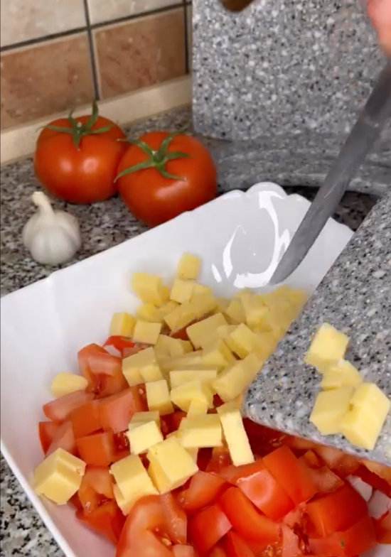 Cooking a salad