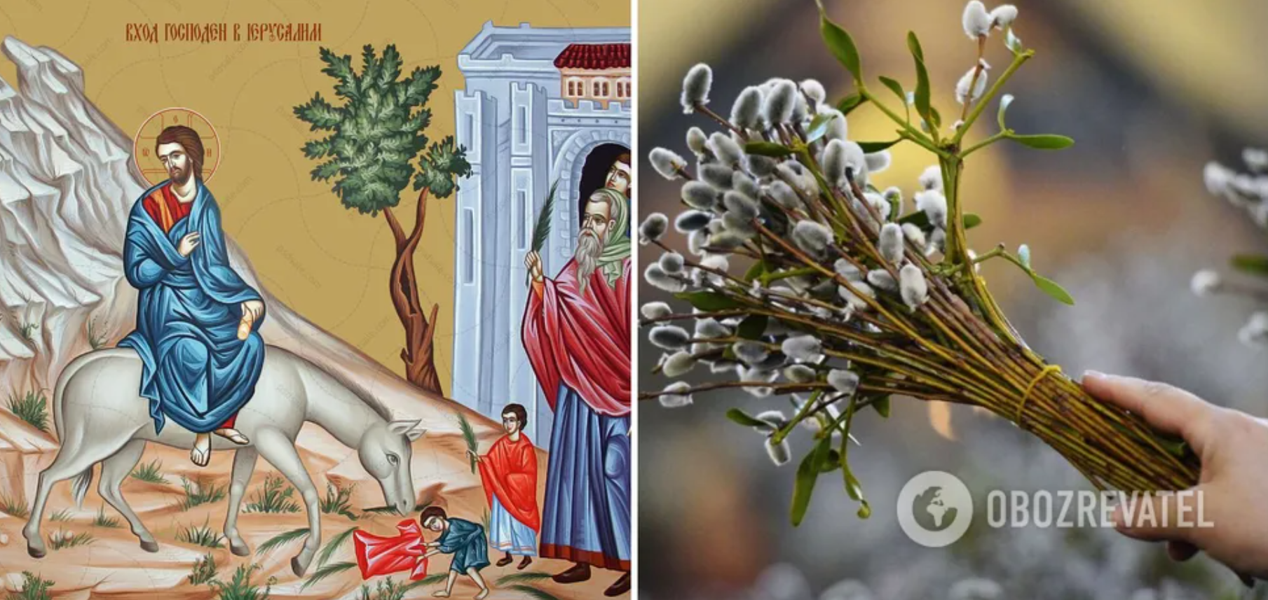 Lazarus Saturday is celebrated on the eve of Palm Sunday