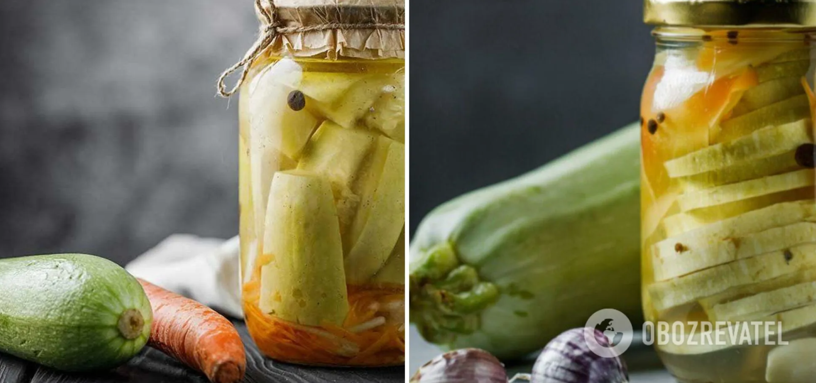 How to close zucchini for the winter