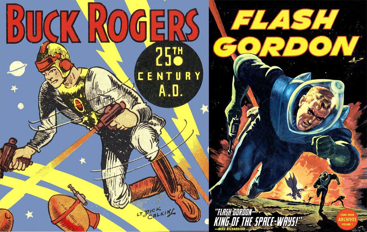 Buck Rogers and Flash Gordon