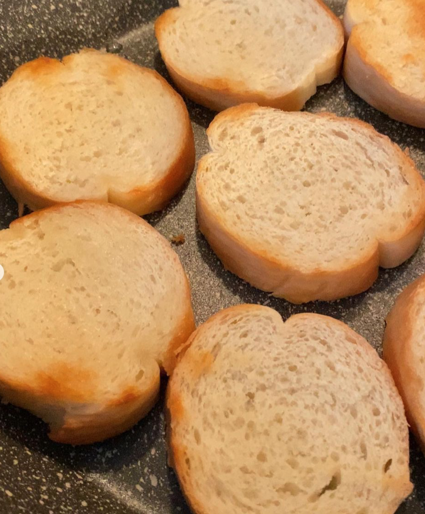 Toasted Bread.